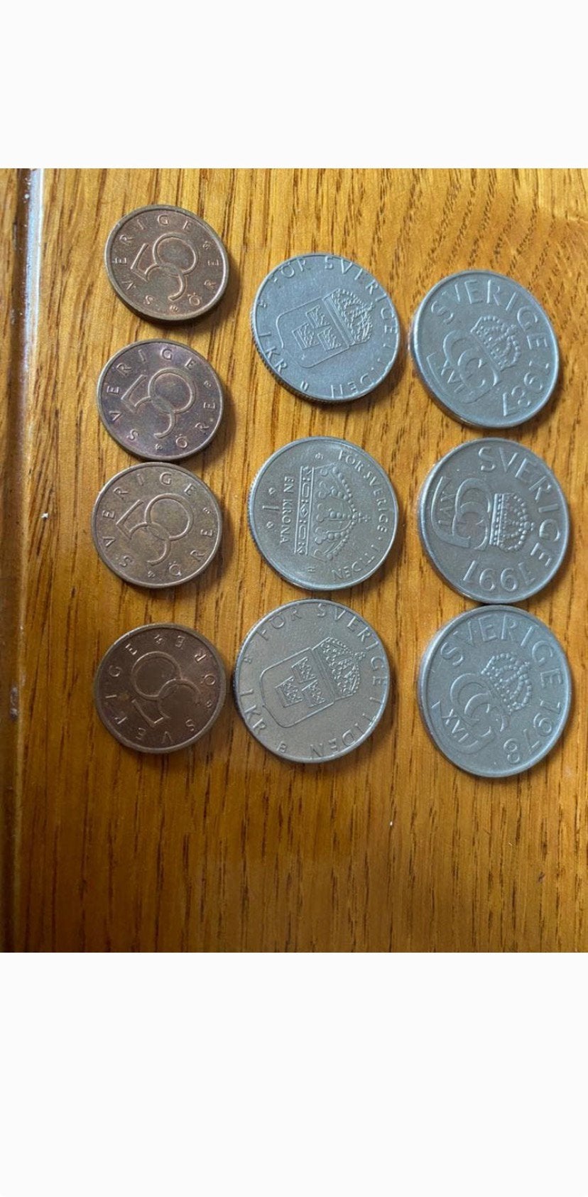 Restje Zweedse munten, Ophalen of Verzenden, Buitenland, Munten