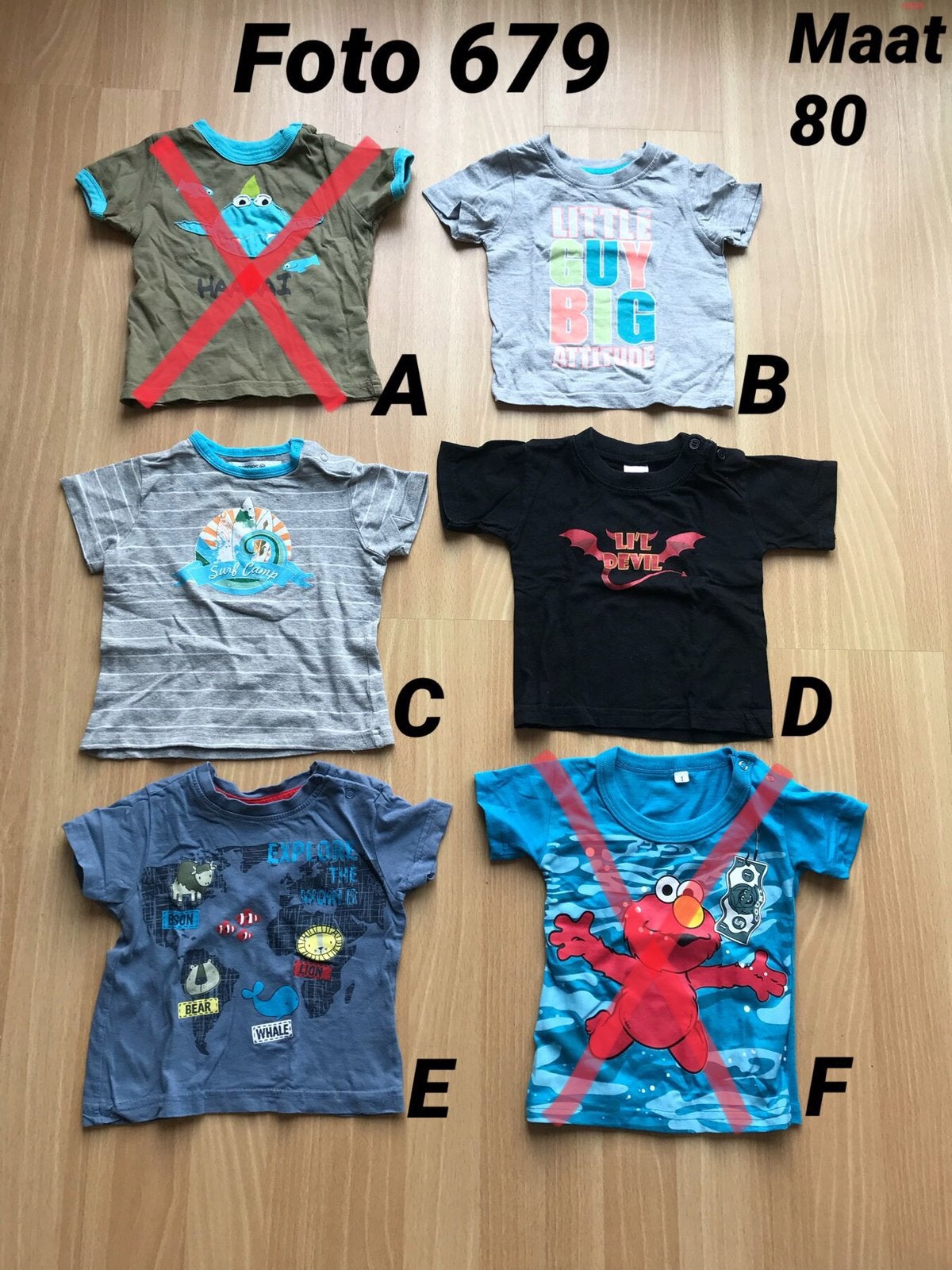 Shirt jongen maat 80 haai *foto 679*, Ophalen of Verzenden, Zo goed als nieuw, Jongetje, Shirtje of Longsleeve