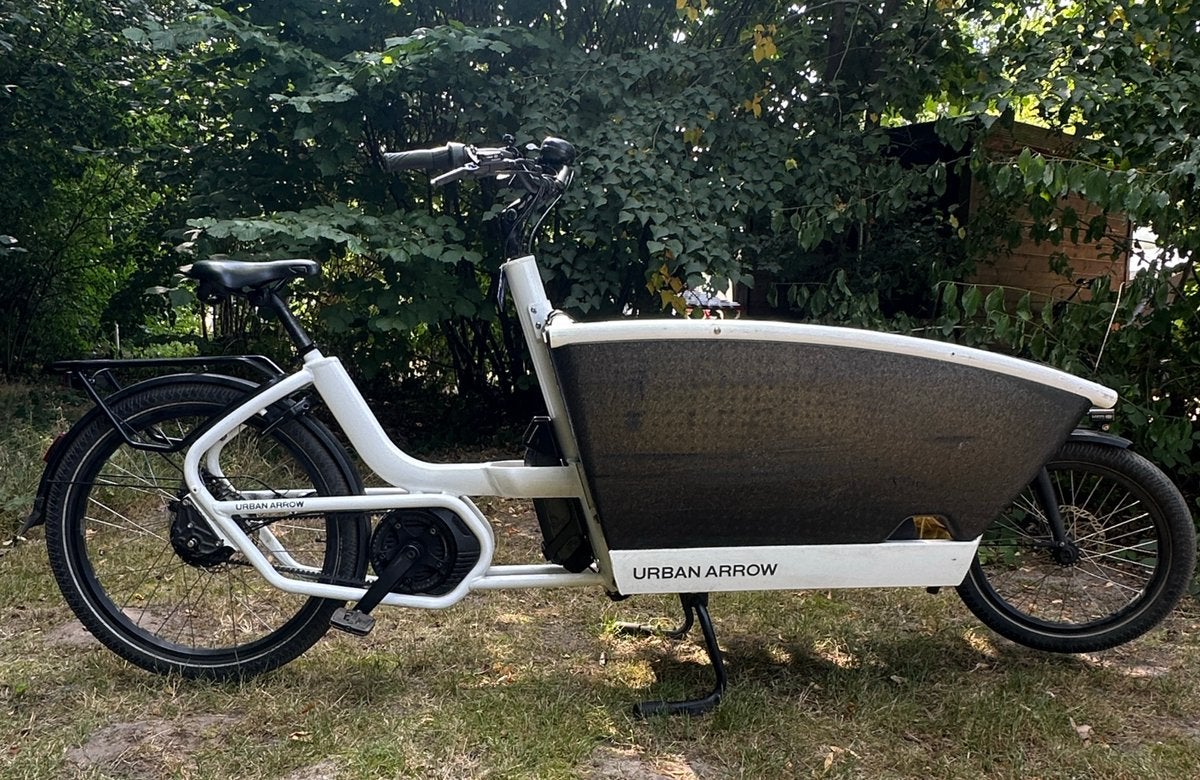 Urban arrow family cargo line bosch cx 85 nm 500 battery, Gebruikt, Elektrisch, 2 kinderen, Ophalen
