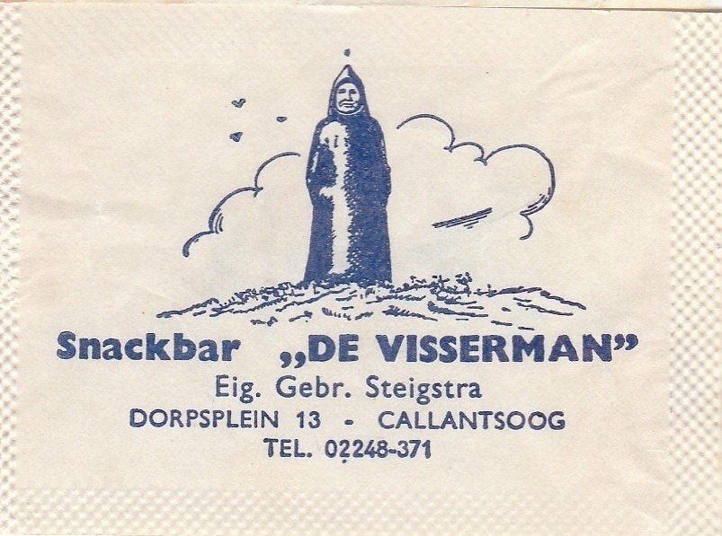 snackbar De Visserman Dorpsplein Callantsoog - geb Steigstra, Ophalen of Verzenden