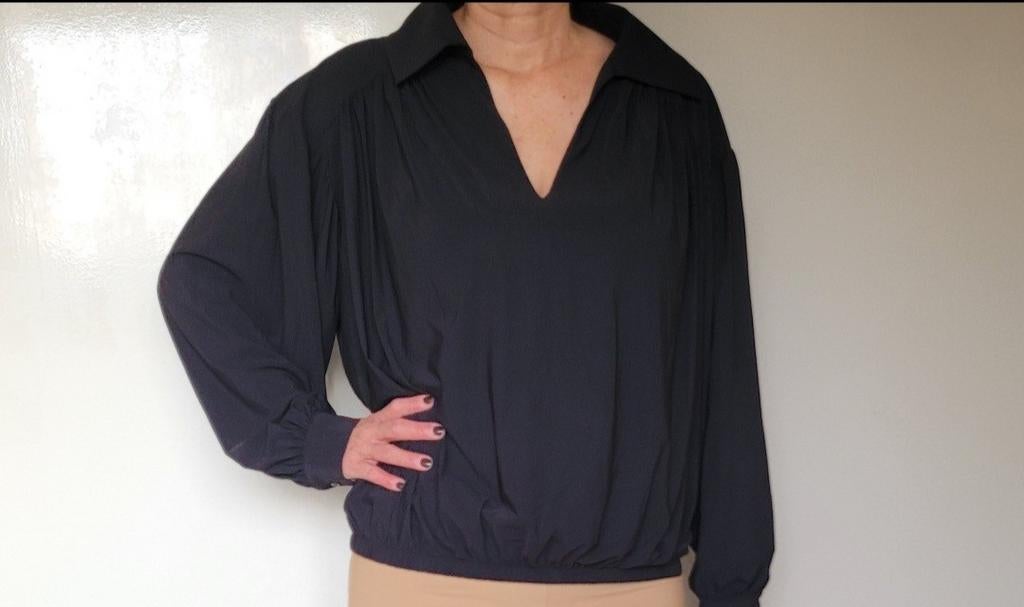 Studio Anneloes Lenore blouse XXL Zwart Travelstof Top, Studio Anneloes, Zwart, Maat 46/48 (XL) of groter, Ophalen of Verzenden