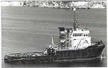 Sleepvaart, Verzamelen, Scheepvaart, Ophalen of Verzenden, Nieuw, Kaart, Foto of Prent