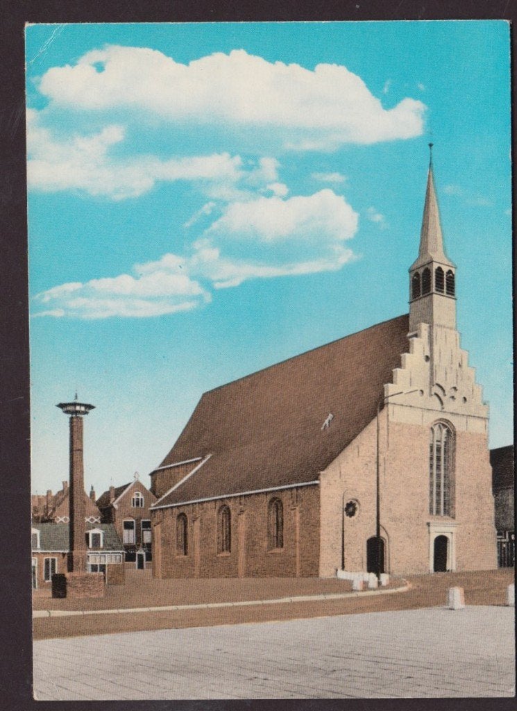 Dokkum- NH Kerk- Uitgave Boekhandel AJ. Schaaf- Ongelopen, Verzenden, 1980 tot heden, Ongelopen, Friesland