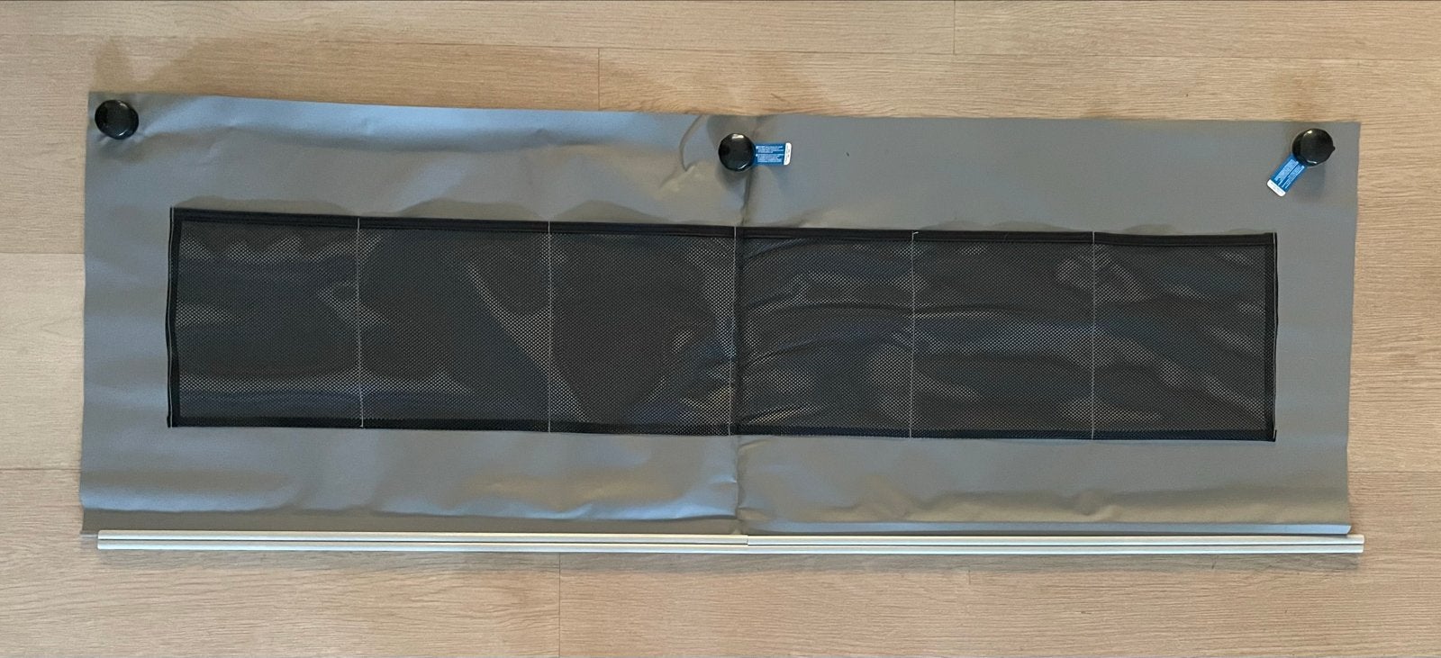 Dometic dubbele wielkastafdekking 150 cm grijs, Ophalen, Zo goed als nieuw
