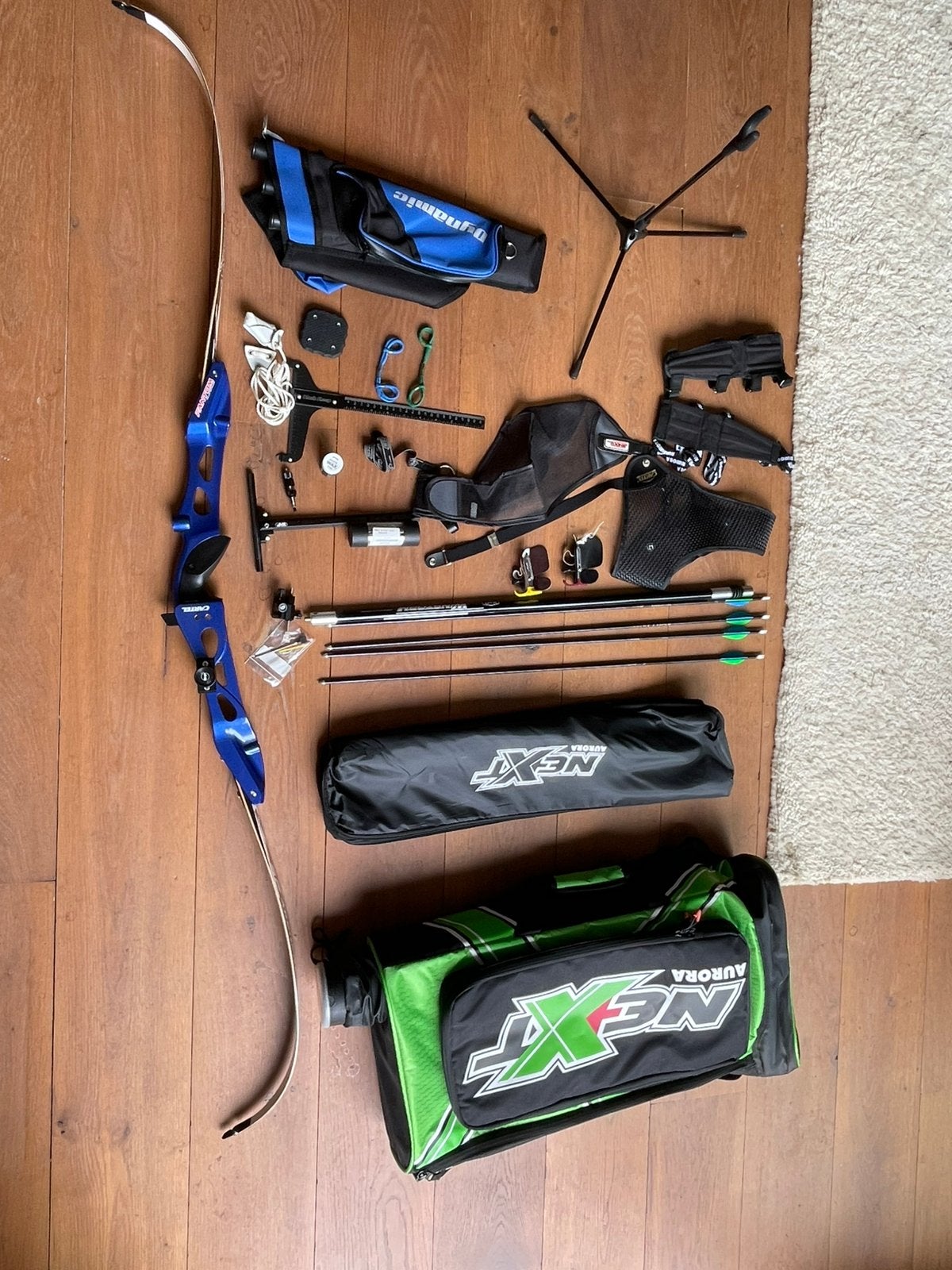 Recurve Boog Set Compleet - SF Archery Axiom+, Ophalen, Zo goed als nieuw, Recurveboog
