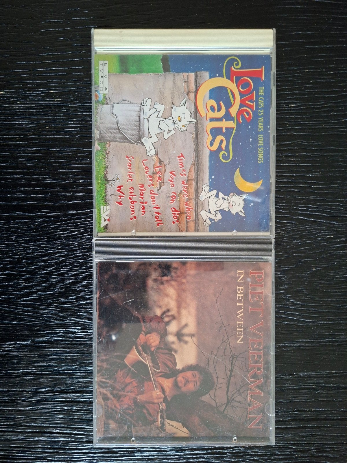 CD's the Cats en Piet Veeman, Ophalen
