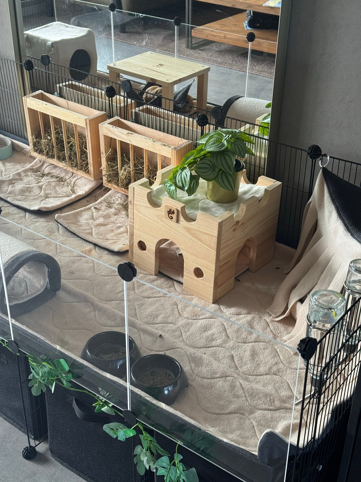 C&C Cage draadkubus 6x2 cavia, Ophalen, Kooi, 110 cm of meer, 60 tot 90 cm