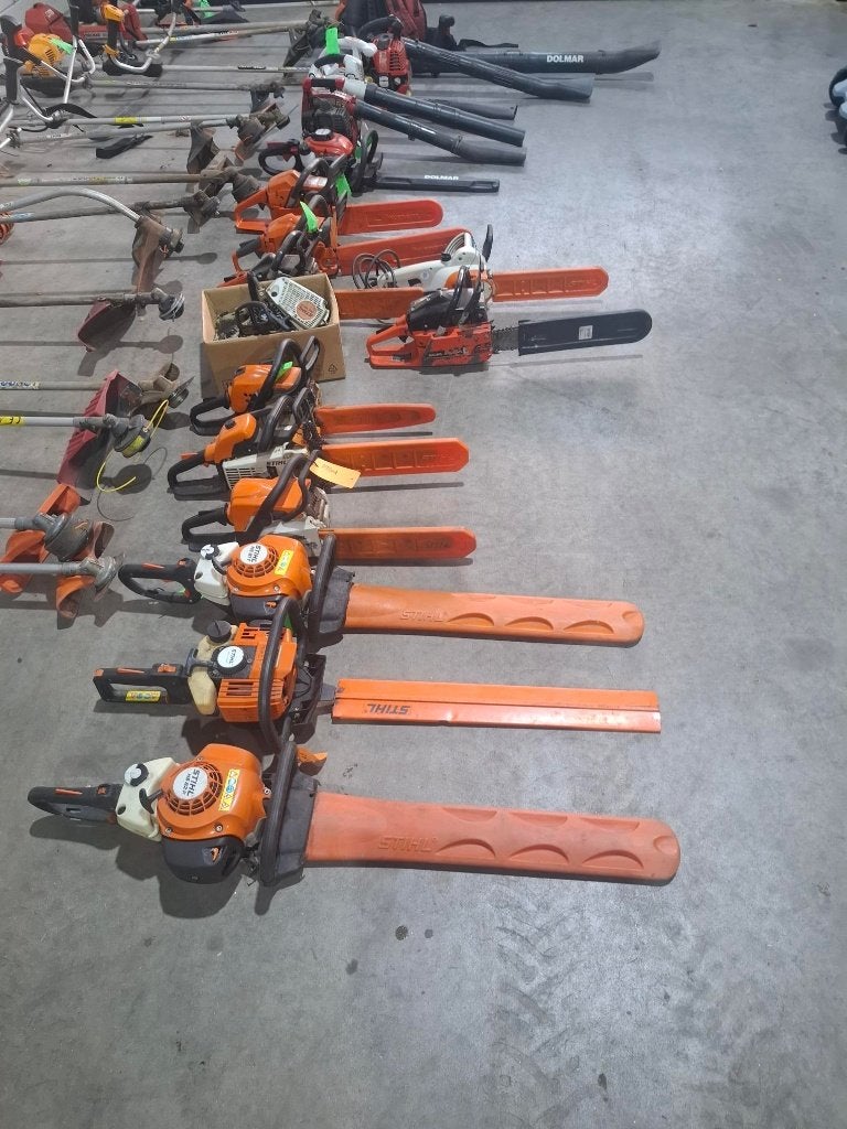 Grote partij tuin machines in 1 koop ca 33 stuks, Ophalen, Gebruikt, Minder dan 90 cm