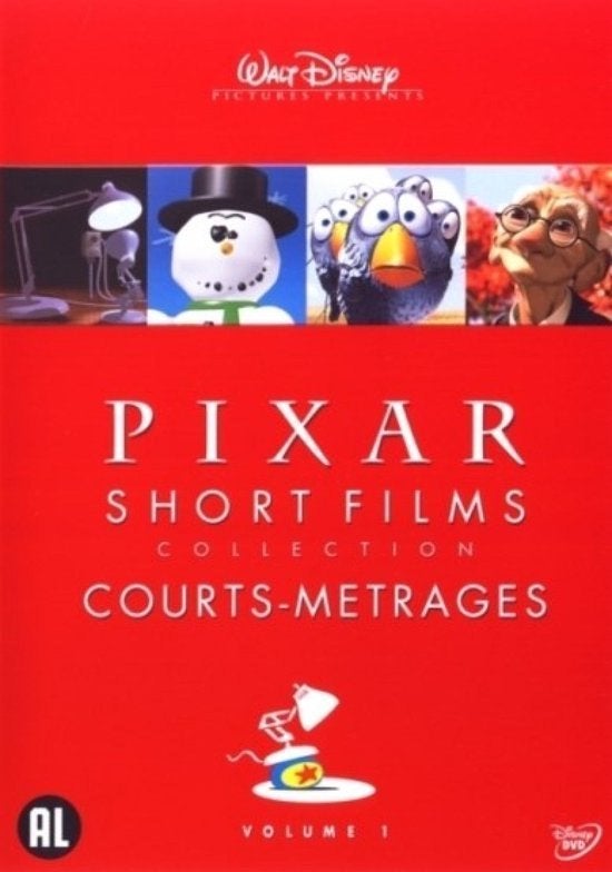 Pixar Short Films Collection Volume 1 DVD - Krasvrij