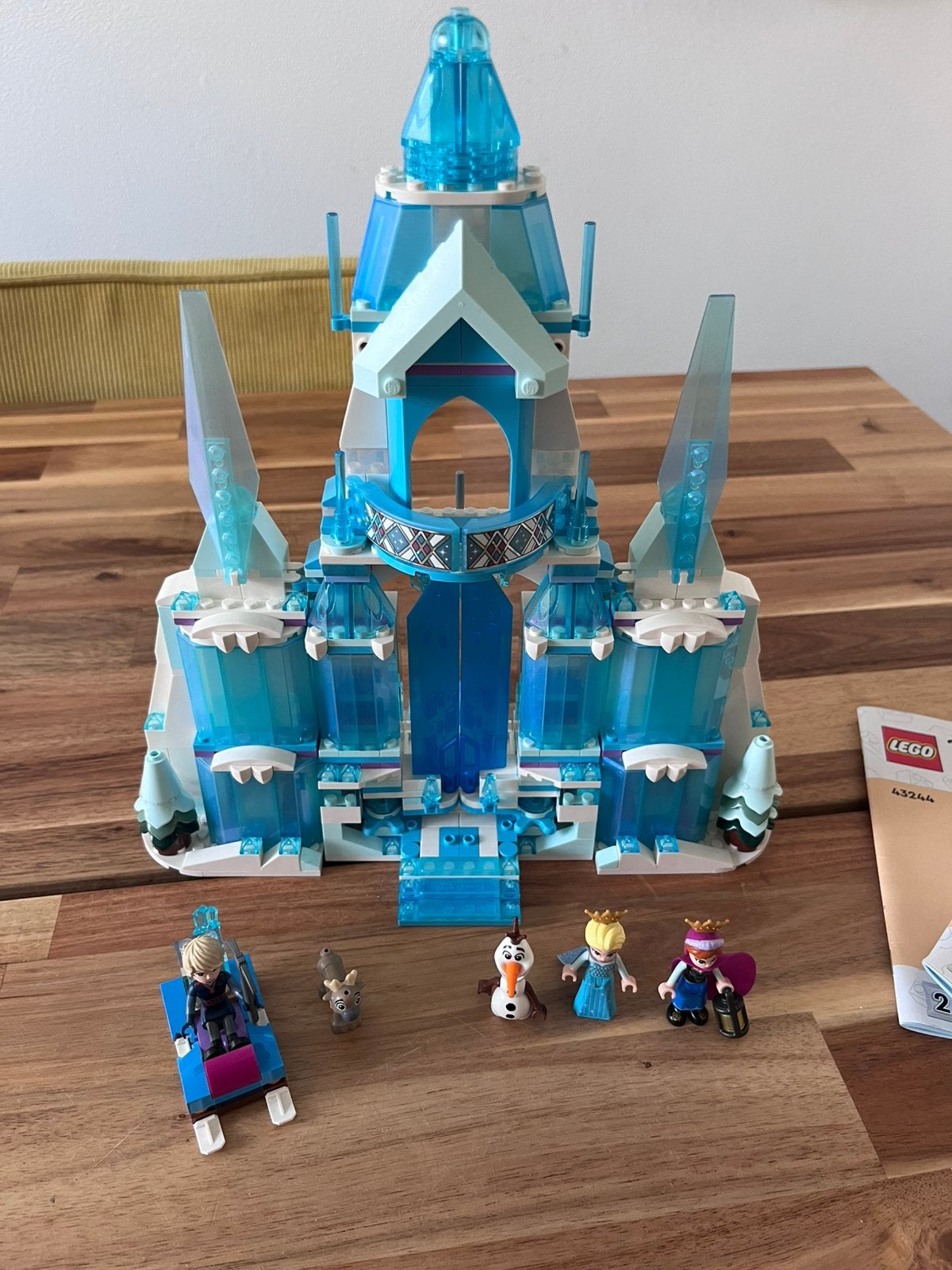 Lego 43244 Frozen kasteel, Lego, Zo goed als nieuw, Disney, Complete set