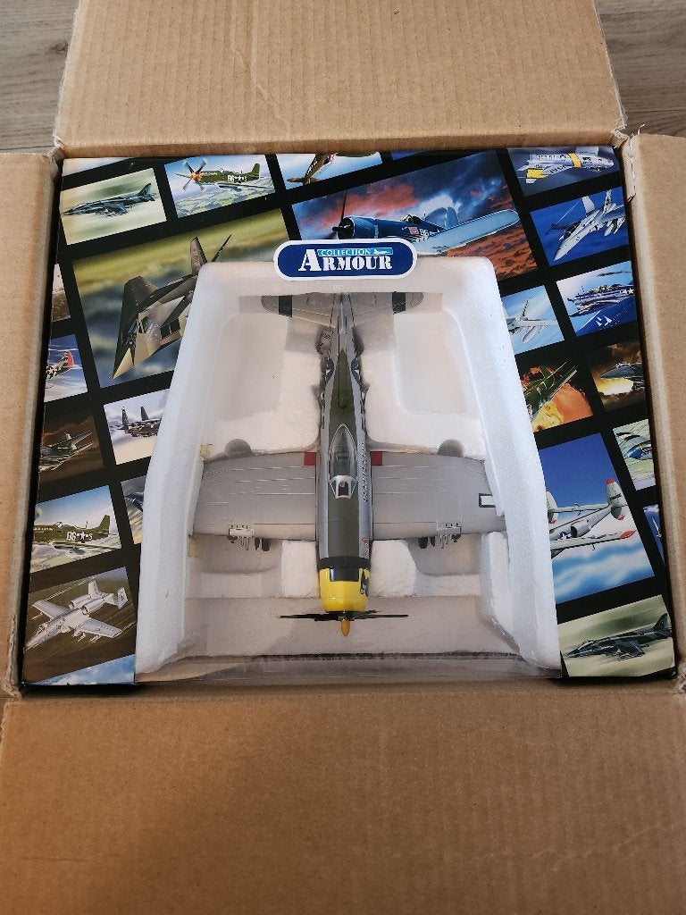 FranklinMint P-47Thunderbolt USAF II WWAcesmodel Certificaat, Overige merken, Ophalen of Verzenden, Zo goed als nieuw, Groter dan 1:72