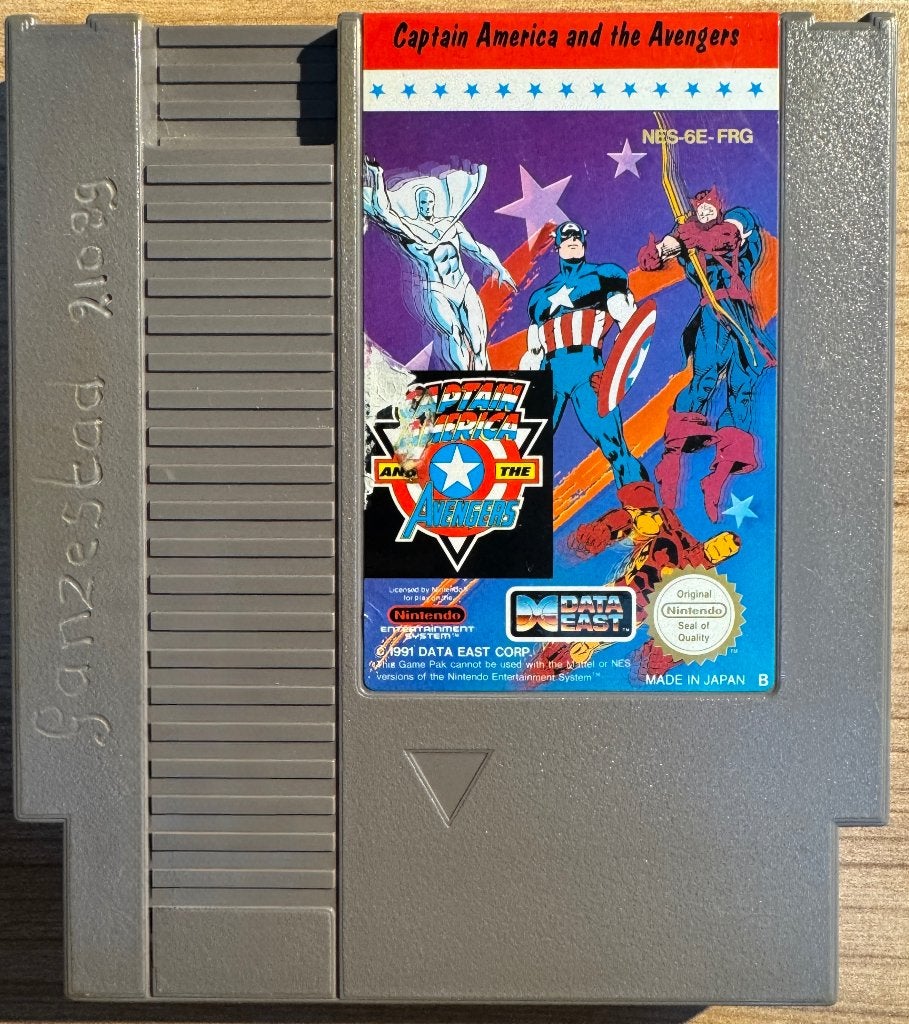Captain America and the Avengers (NES) | NES-6E-FRG B, Avontuur en Actie, Gebruikt, Verzenden, 1 speler
