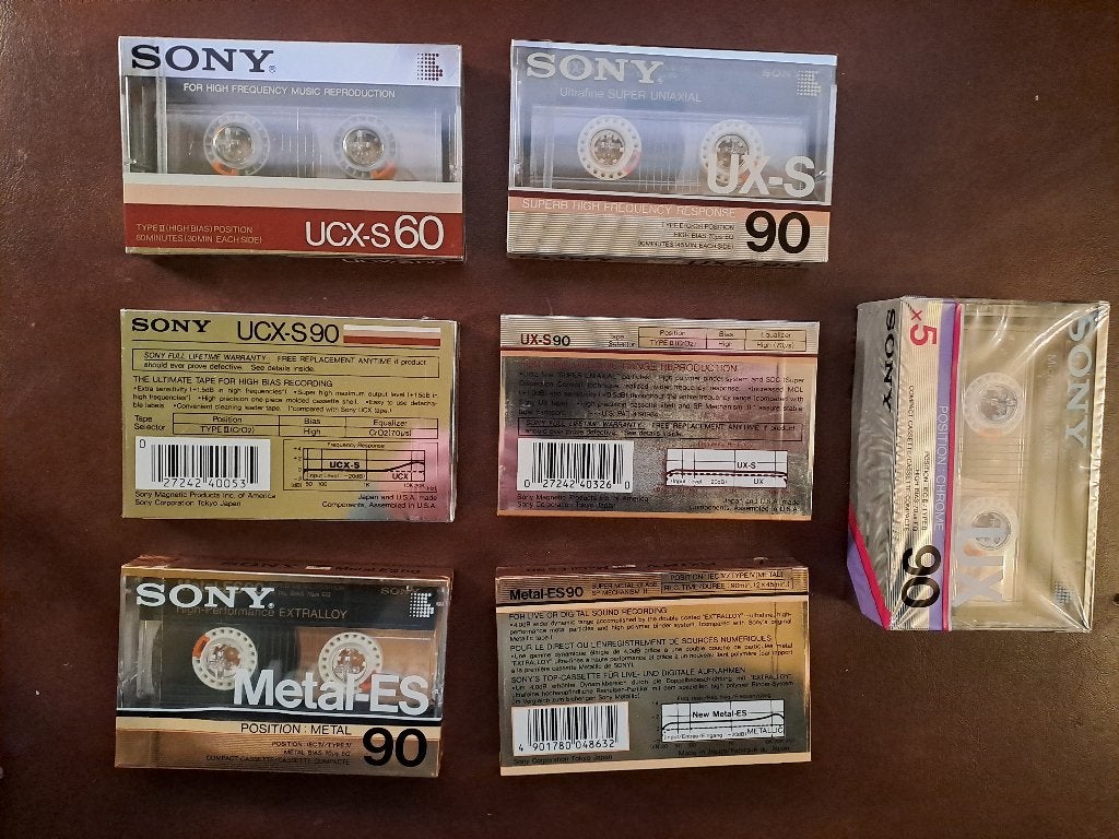 Sony metal 90 / UCX, Cd's en Dvd's, Overige genres, 1 bandje, Ophalen of Verzenden, Zo goed als nieuw