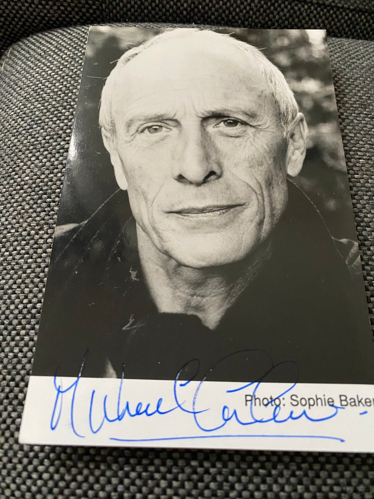Filmster handtekening michael culver, Ophalen of Verzenden, Zo goed als nieuw, Foto of Kaart