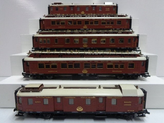 LILIPUT 860 ‘Oriënt Express’ van de CIWL. (H0)., Hobby en Vrije tijd, Modeltreinen | H0, Gebruikt, Gelijkstroom, Wagon, Ophalen of Verzenden
