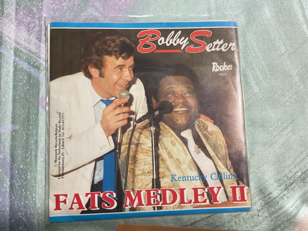 Bobby Setter Rocker - Fats Medley II Vinyl Single, Ophalen of Verzenden, Gebruikt, Overige formaten