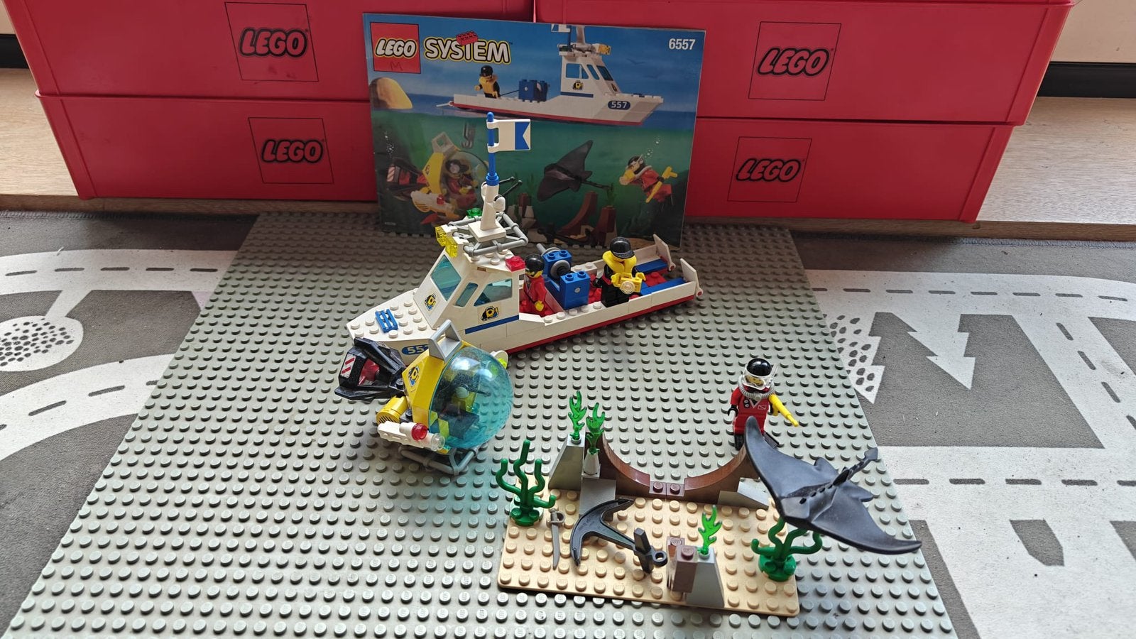 Lego System treasure hunters 6557, Gebruikt, Overige thema's, Lego, Ophalen of Verzenden