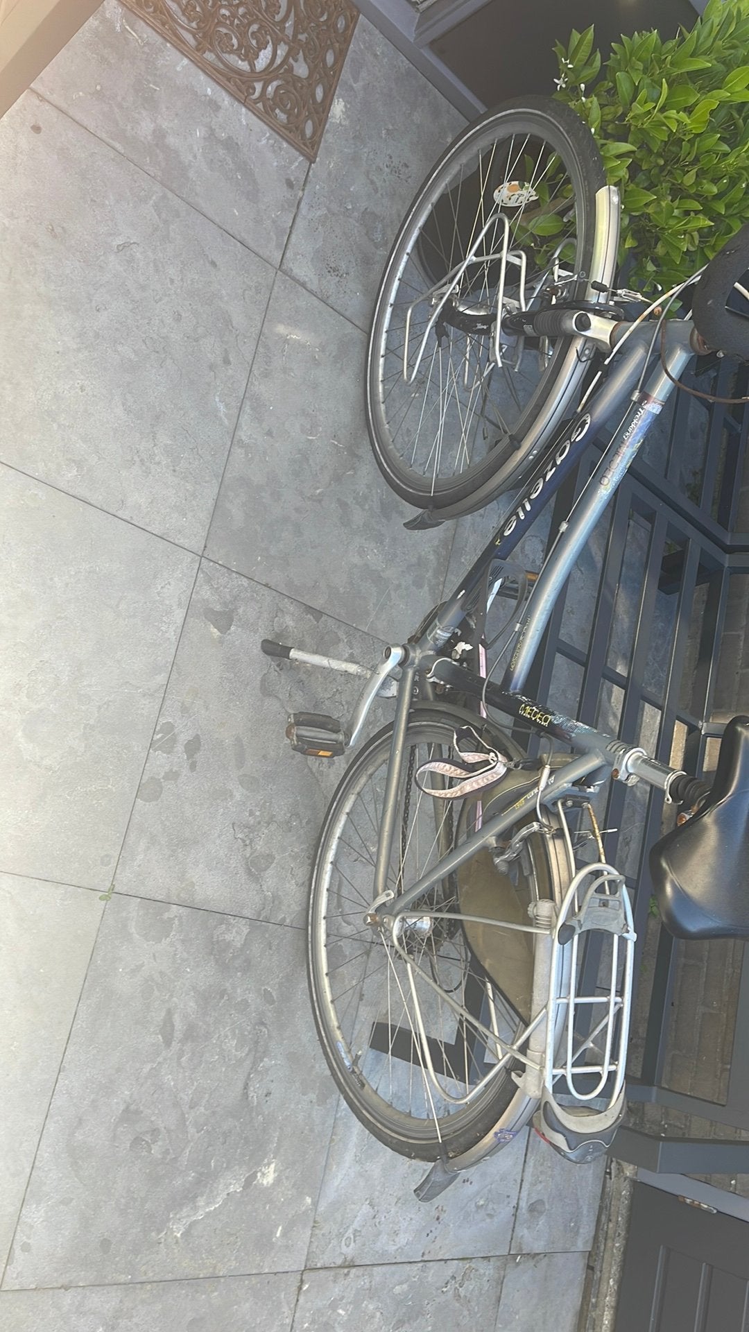 Gazelle Medeo Trekking trekkingfiets een grijs-blauw frame, Ophalen of Verzenden, Gebruikt, Meer dan 20 versnellingen, Gazelle