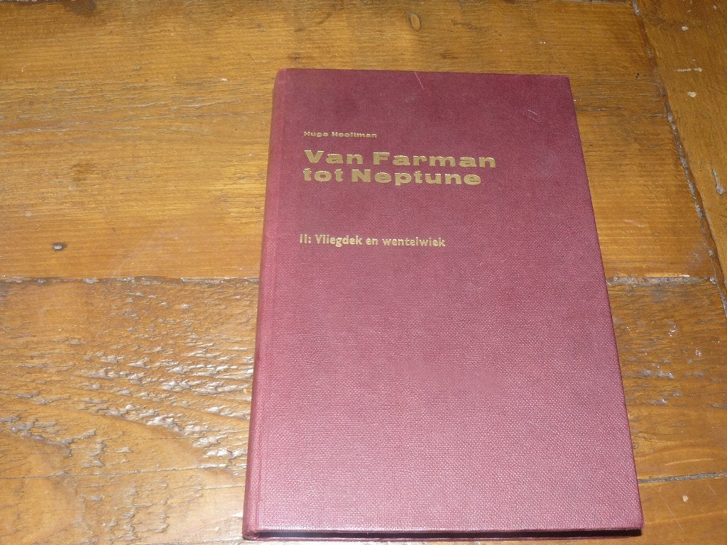 Hugo Hooftman : Van Farman tot Neptune ( vliegtuigen MLD ), Ophalen of Verzenden, Zo goed als nieuw, Boek of Tijdschrift