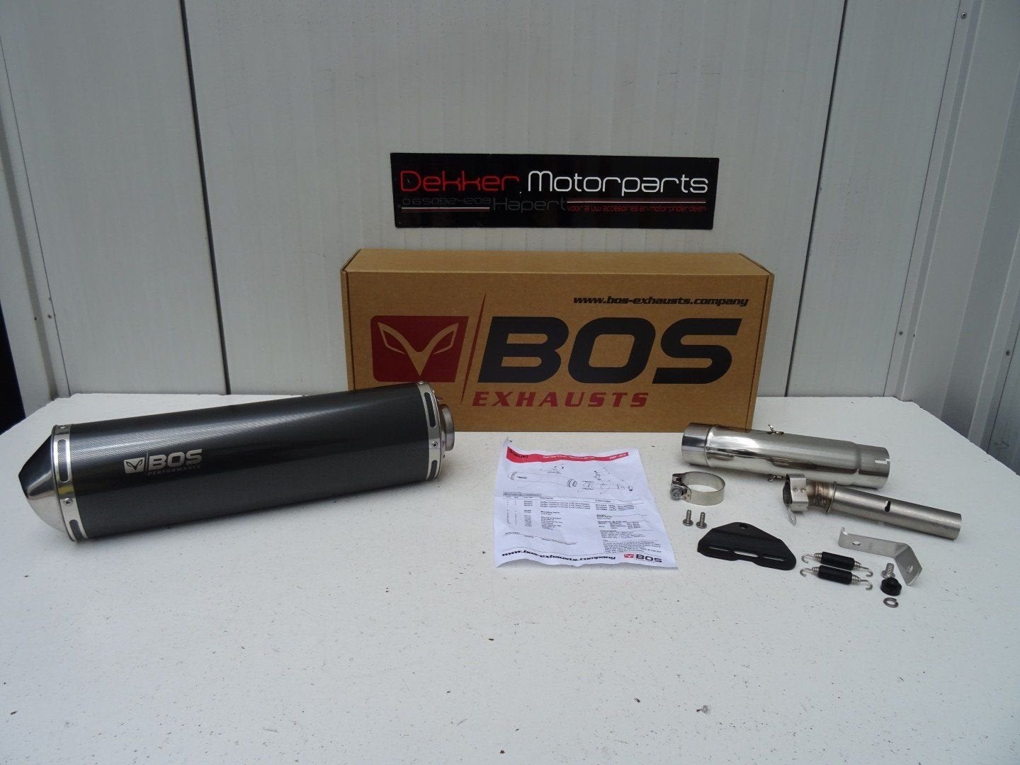 Bos Oval Carbon Demper Suzuki GSF1250 / GSF650 Bandit 2007 >, Motoren, -, -, Nieuw, Ophalen of Verzenden