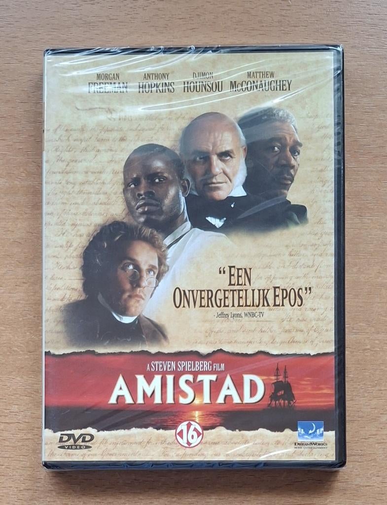 Amistad, Vanaf 16 jaar, Verzenden, Zo goed als nieuw, Waargebeurd drama