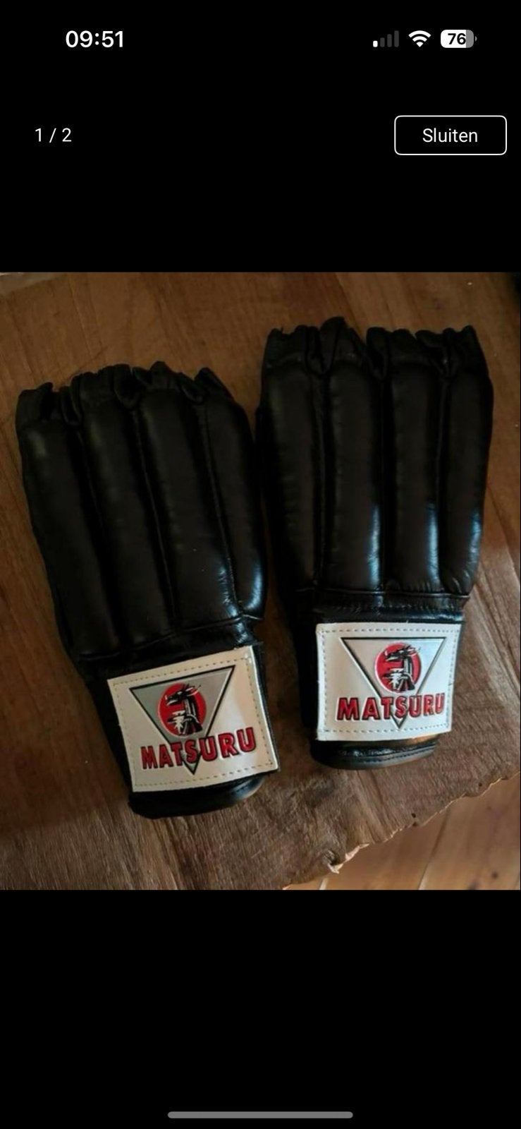 Nieuwe Matsuru Vechtsport Handschoenen (M/XL), Sport en Fitness, Overige, Maat XL, Vechtsportbescherming, Nieuw