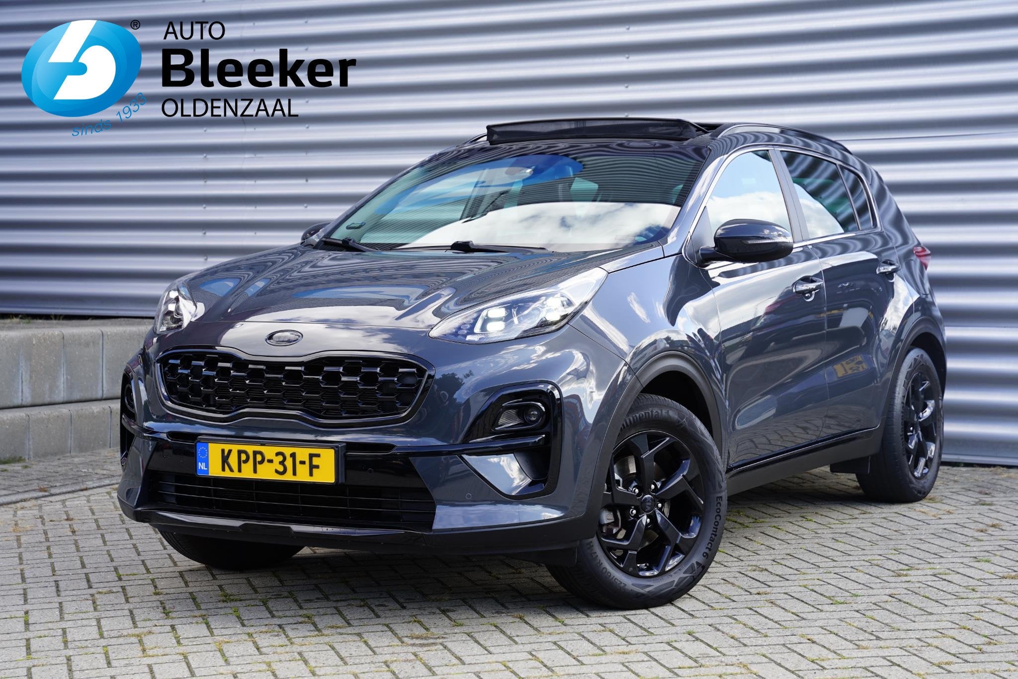 Kia Sportage 1.6 GDI Black Ed. Acc Carplay Schuif-kantel Tre, Auto's, Voorwielaandrijving, Gebruikt, 4 cilinders, Met garantie (alle)