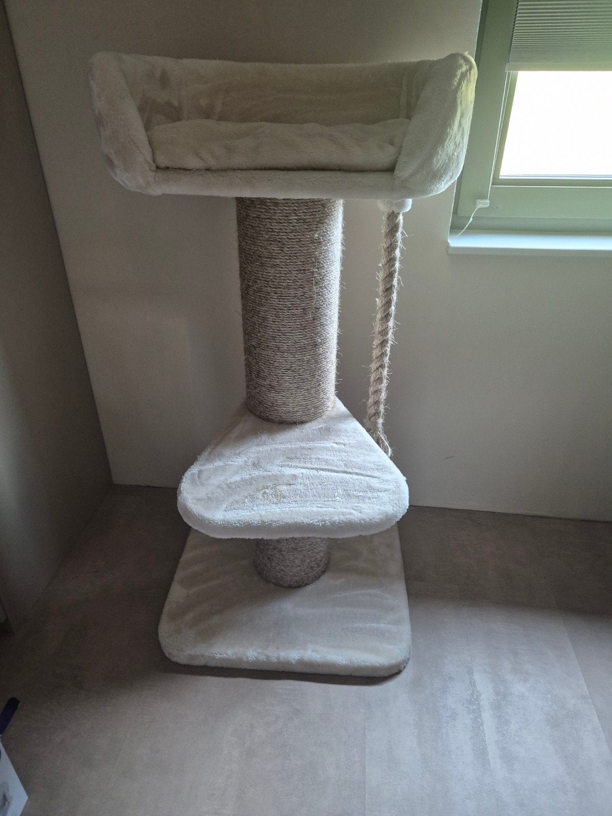 Nieuwstaat Boony Krabpaal krabtoren Zyria 120cm, Ophalen of Verzenden, Zo goed als nieuw