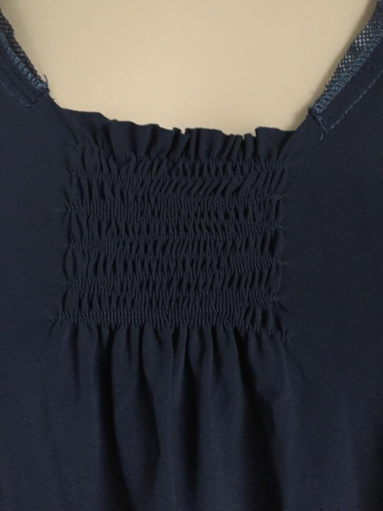 E1010 Mc Planet mt. S=36 jurk tuniek travelstof jurkje blauw, Kleding | Dames, Jurken, Mc Planet, Blauw, Ophalen of Verzenden