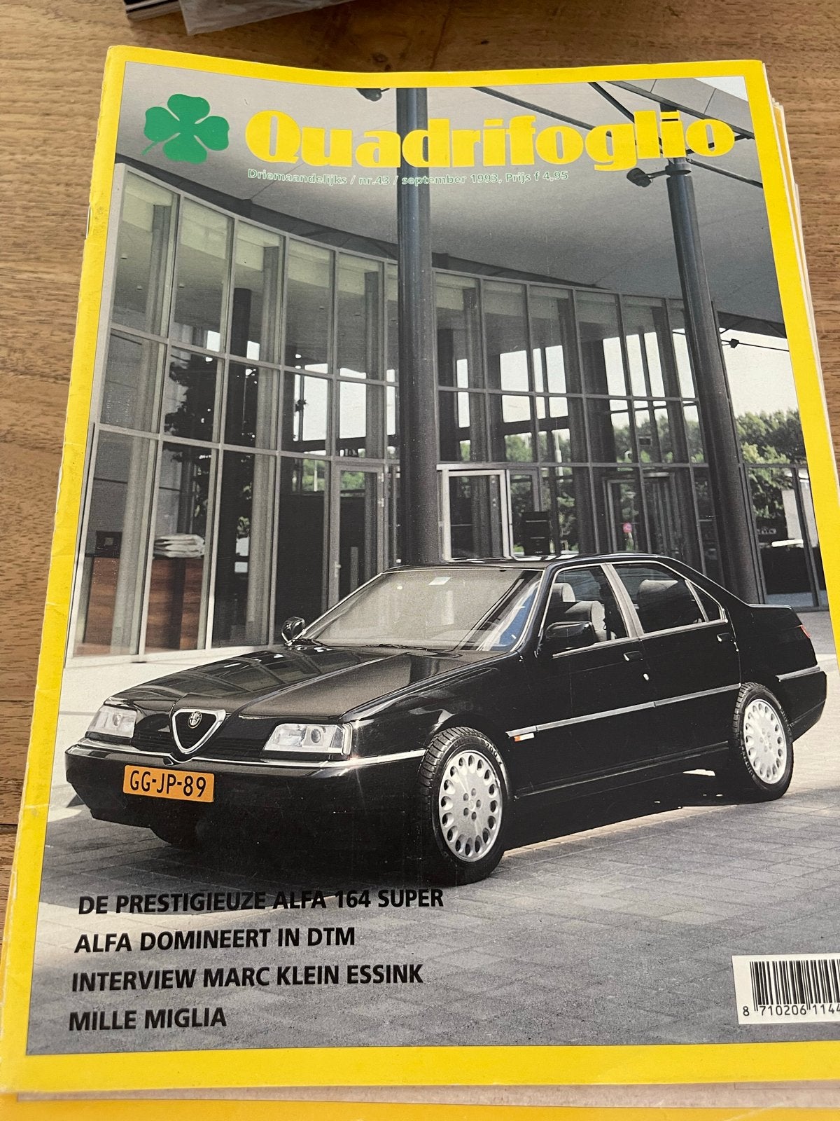 Quadrifoglio Magazine 43, sept 1993 - Alfa Romeo 164 Super, Ophalen of Verzenden, Zo goed als nieuw, Alfa Romeo