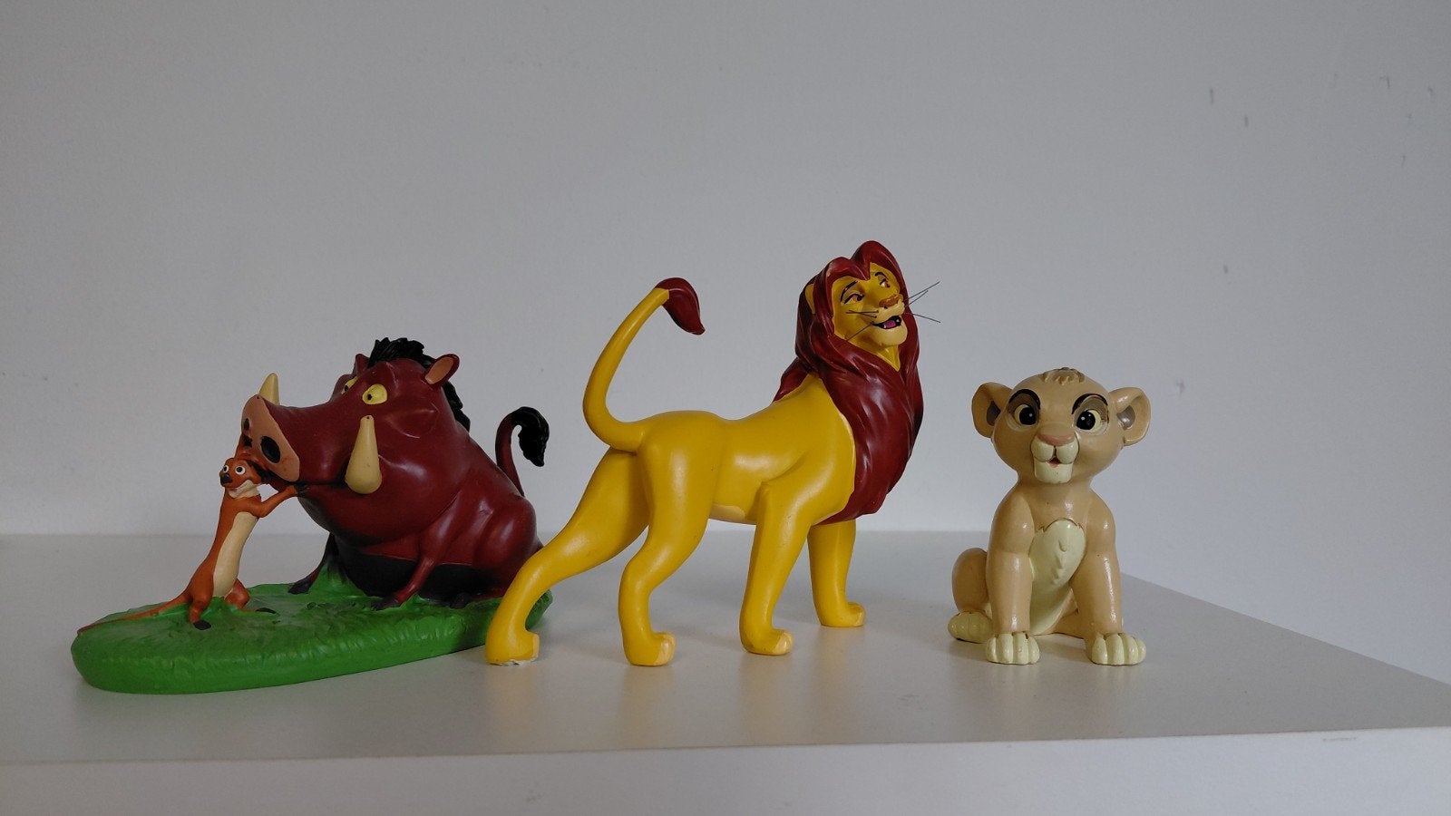 Lion king Disney beelden, Verzamelen, Ophalen of Verzenden, Leeuwenkoning of Jungle Boek, Zo goed als nieuw, Beeldje of Figuurtje