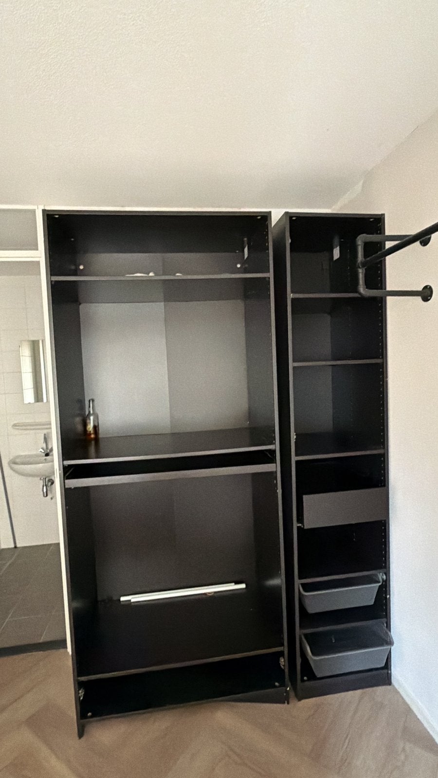 Ikea pax zwart, Ophalen of Verzenden, Zo goed als nieuw