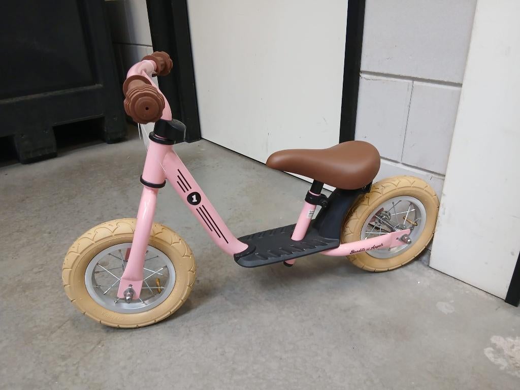 Bandits & Angels loopfiets Starter retro pink limited, Kinderen en Baby's, Speelgoed | Buiten | Voertuigen en Loopfietsen, Ophalen