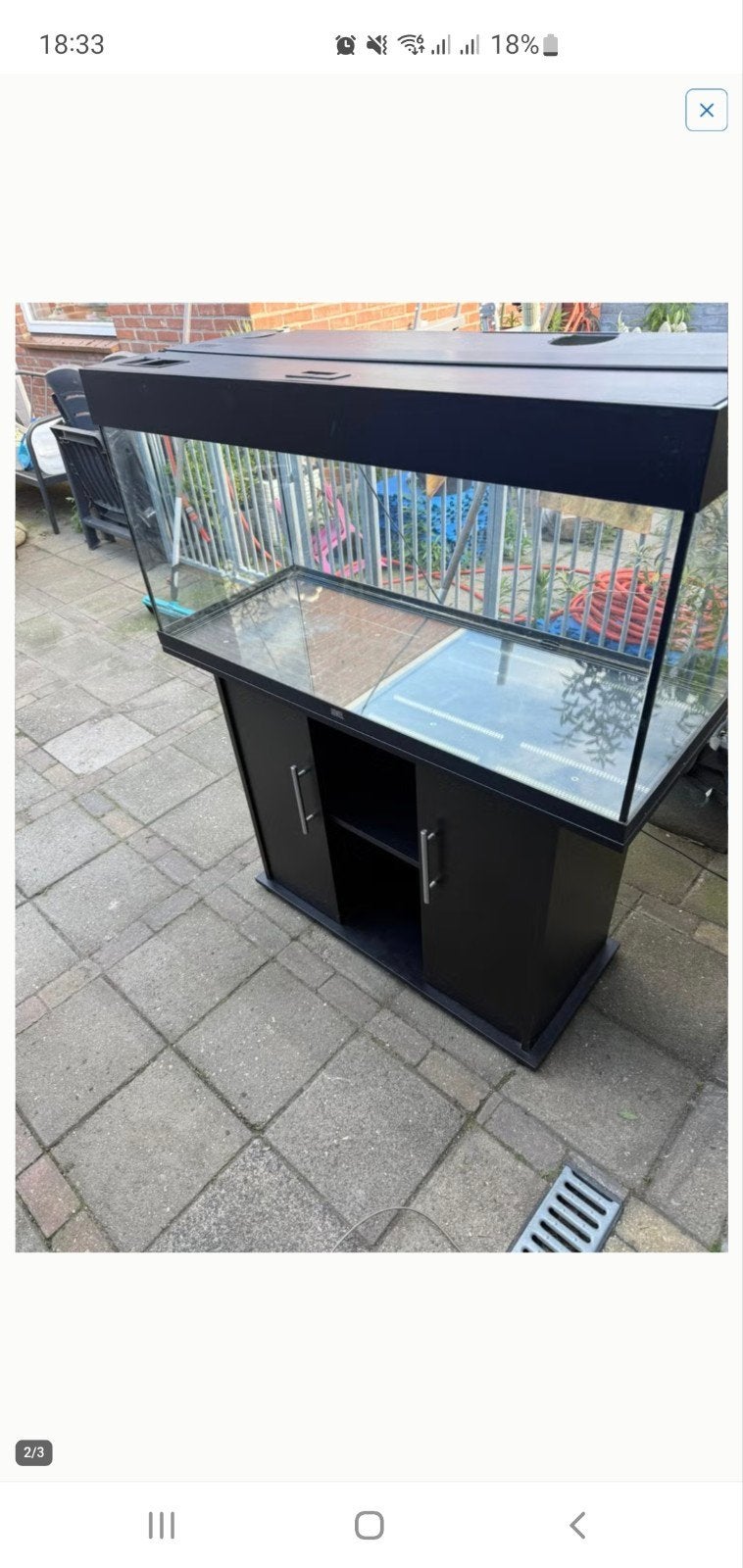 Aquarium juwel Rio 180 met kast, Dieren en Toebehoren, Vissen | Aquaria en Toebehoren, Ophalen, Leeg aquarium