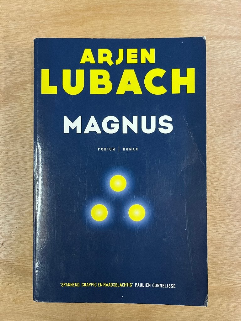 boek:	Magnus,	Arjen Lubach, Ophalen of Verzenden, Zo goed als nieuw, Arjen Lubach, Nederland