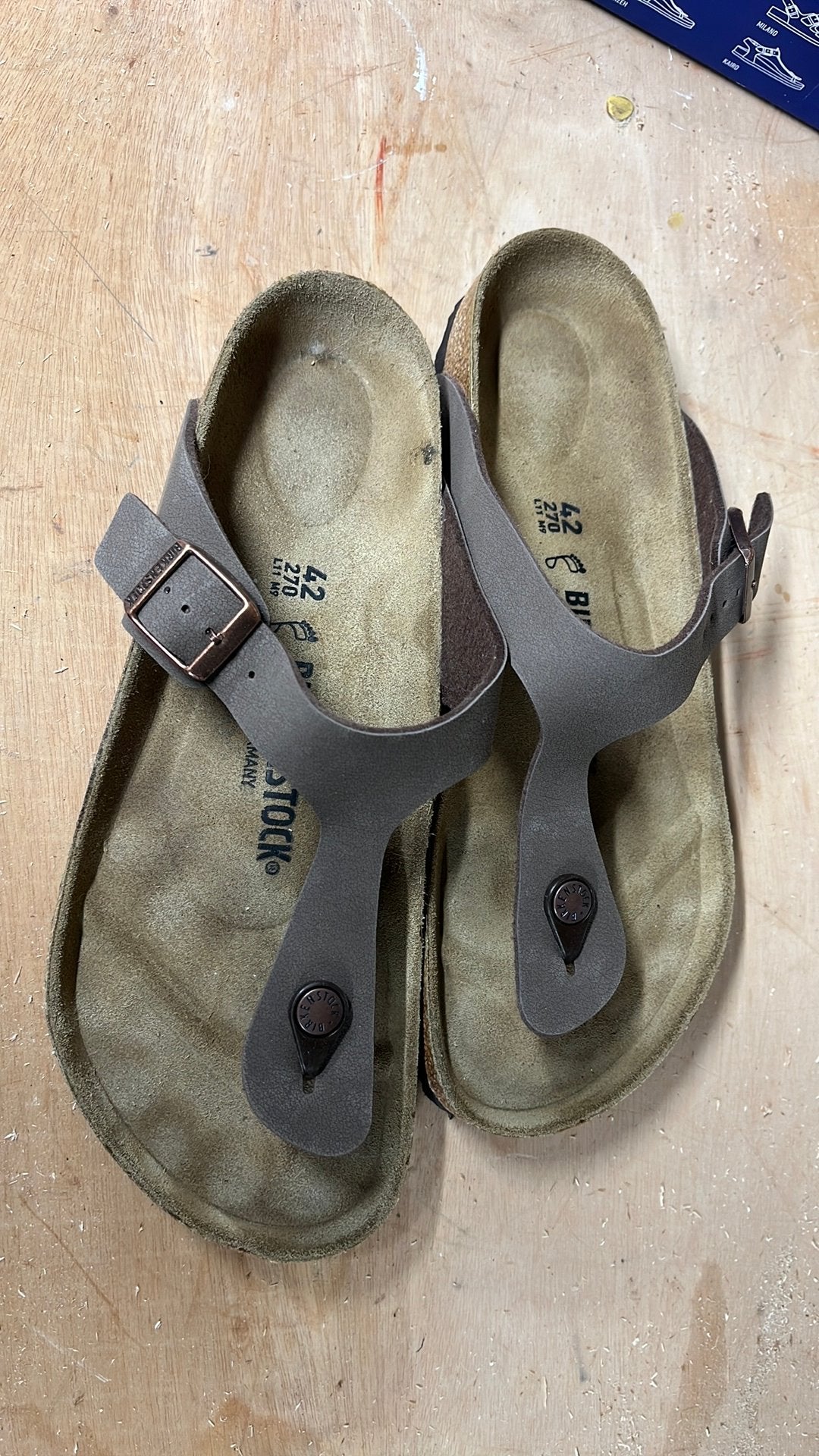 Birkenstock gizeh slippers maat 42, Ophalen of Verzenden, Zo goed als nieuw
