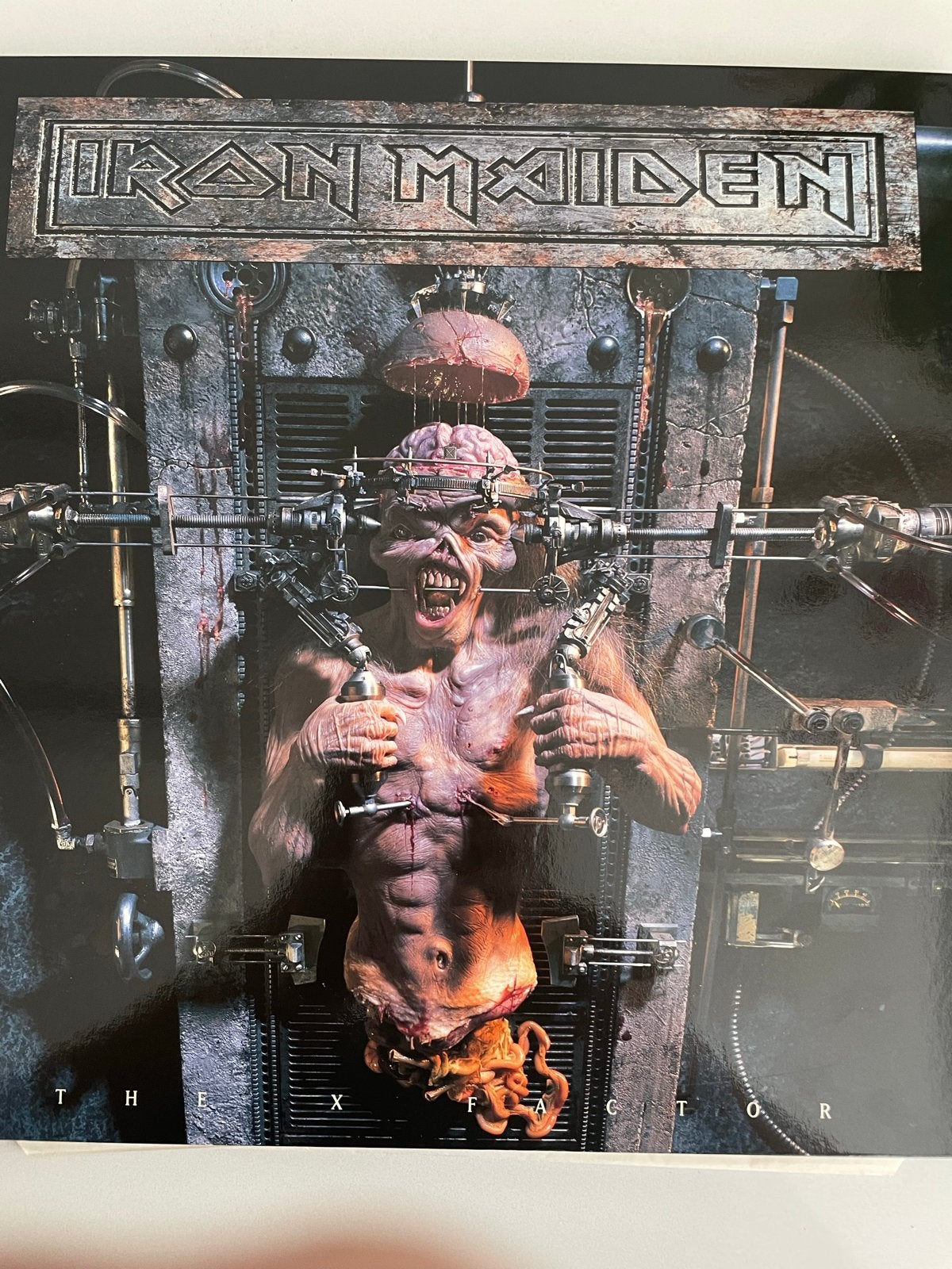 Iron Maiden - The X Factor (Dubbel-LP) hepersing uit 2017, Hard Rock, Ophalen of Verzenden, Zo goed als nieuw, 12 inch