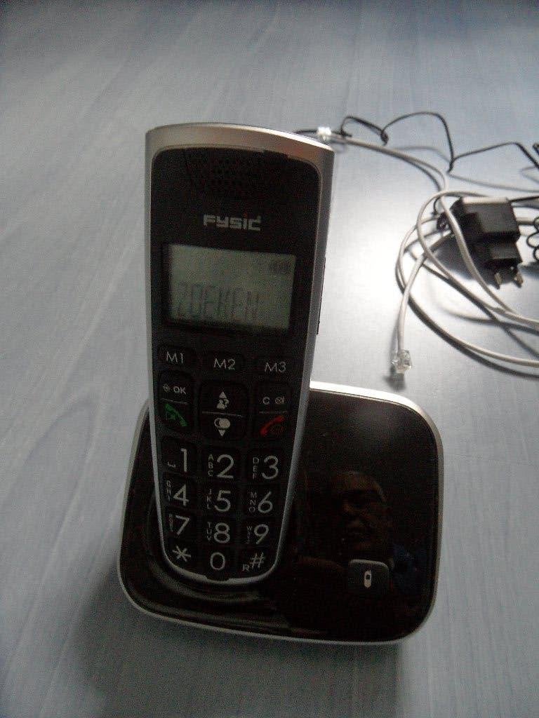 Fysic FX-6020 Dect Telefoon, Telecommunicatie, Vaste telefoons | Handsets en Draadloos, Ophalen of Verzenden, Zo goed als nieuw