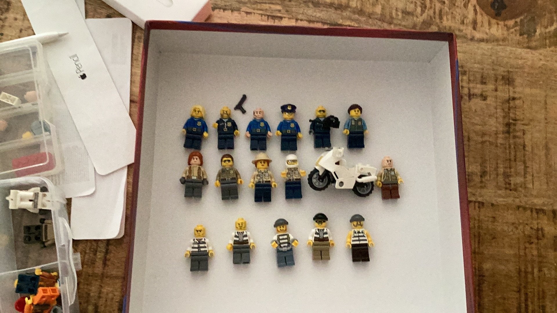 Lego politie en boef, Verzenden, Zo goed als nieuw, Miniatuur