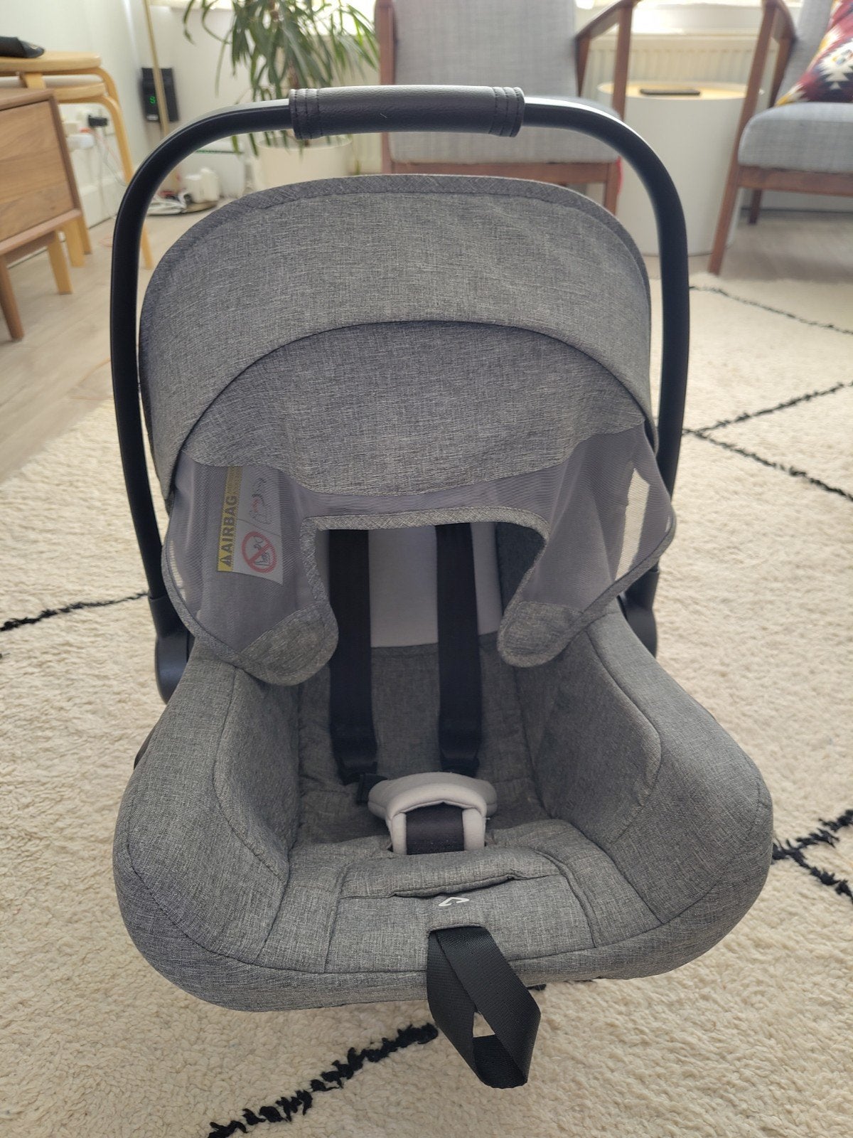 Bugaboo Nuna baby autostoel met Isofix - ZGAN, Zo goed als nieuw, Isofix, 0 t/m 13 kg, Ophalen