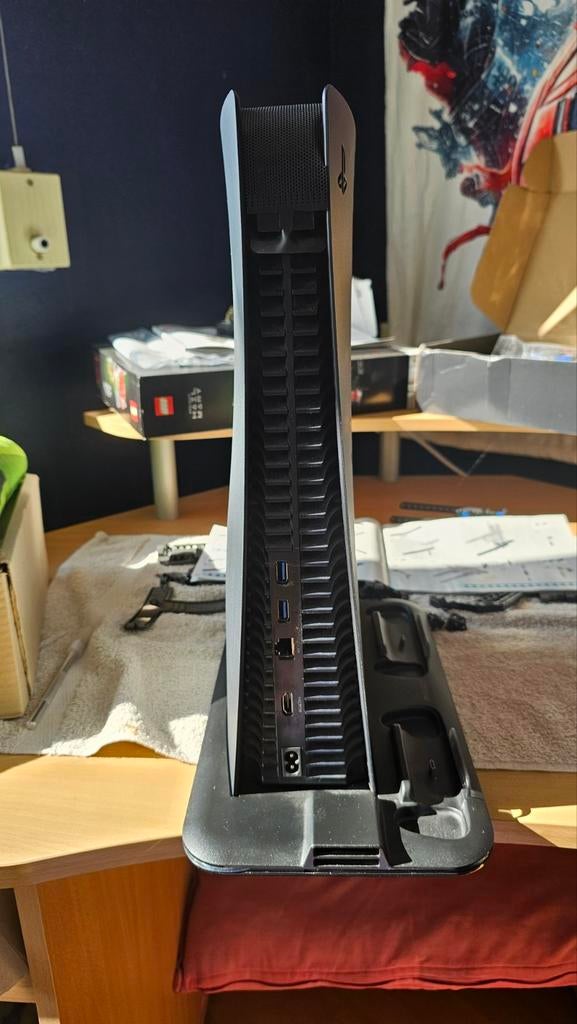 Spiderman Playstation 5 disc +controller+ventilator, Spelcomputers en Games, Spelcomputers | Sony PlayStation 5, Ophalen of Verzenden