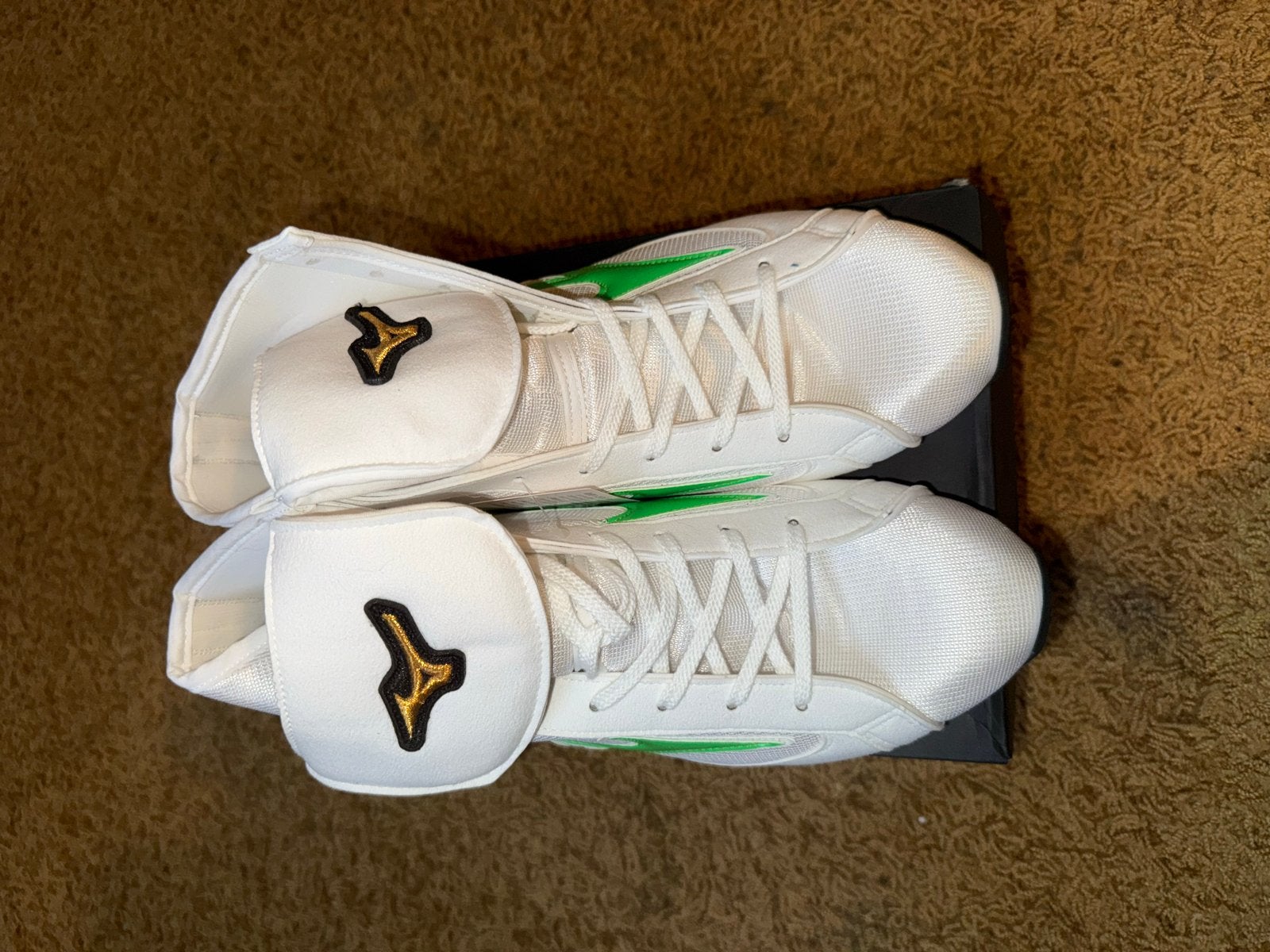 Mizuno Vechtsportschoenen - Wit/Groen (maat 43), Ophalen of Verzenden, Nieuw, Overige, Vechtsportschoenen