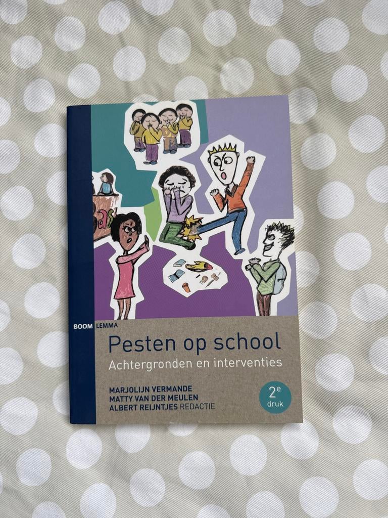 Pesten op school, Boeken, Studieboeken en Cursussen, Zo goed als nieuw, HBO, Gamma, Ophalen of Verzenden