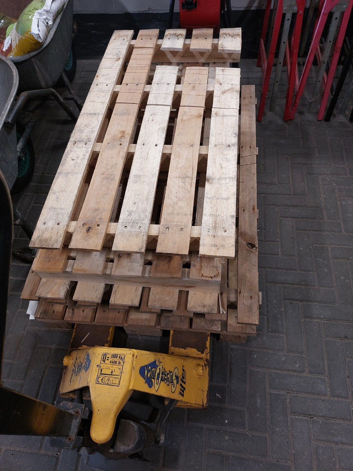 pallets, Ophalen, Gebruikt, Pallet, Minder dan 200 cm