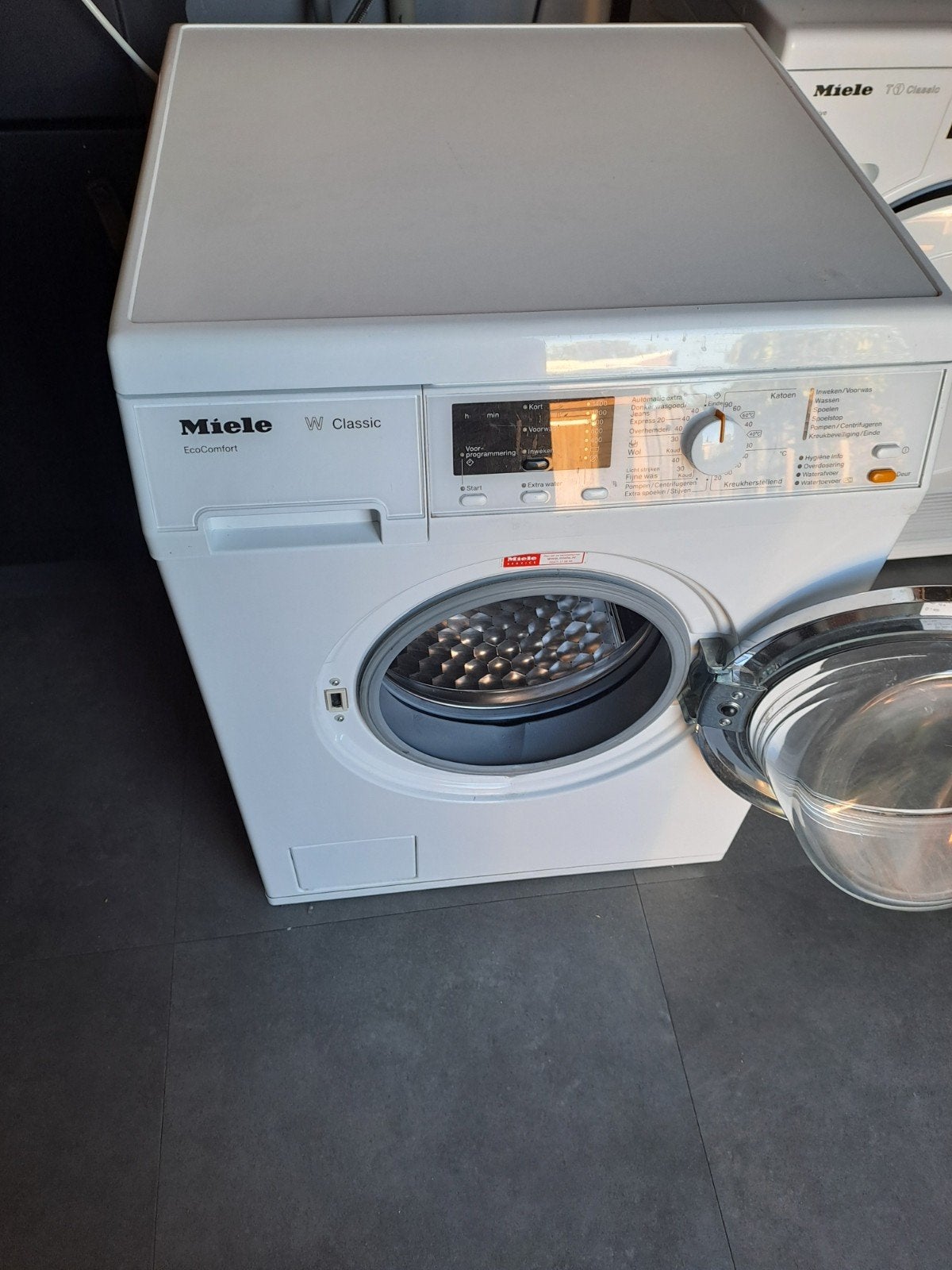 Miele W Classic Ecomotor wasmachine - voor onderdelen, Witgoed en Apparatuur, Wasmachines, Ophalen, 1200 tot 1600 toeren, 85 tot 90 cm