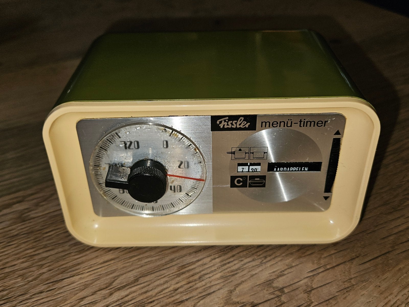 Vintage Fissler menu-timer, Witgoed en Apparatuur, Wekkers, Ophalen of Verzenden