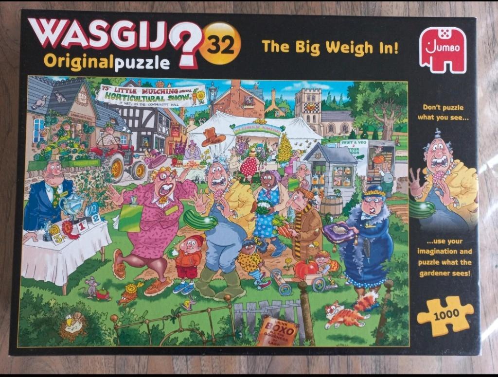 Wasgij puzzel, Hobby en Vrije tijd, Denksport en Puzzels, Ophalen of Verzenden, 500 t/m 1500 stukjes, Gebruikt, Legpuzzel