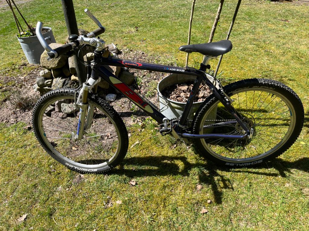 Leuke blauwe mountainbike!, Fietsen en Brommers, Fietsen | Mountainbikes en ATB, Ophalen, Gebruikt, Overige merken