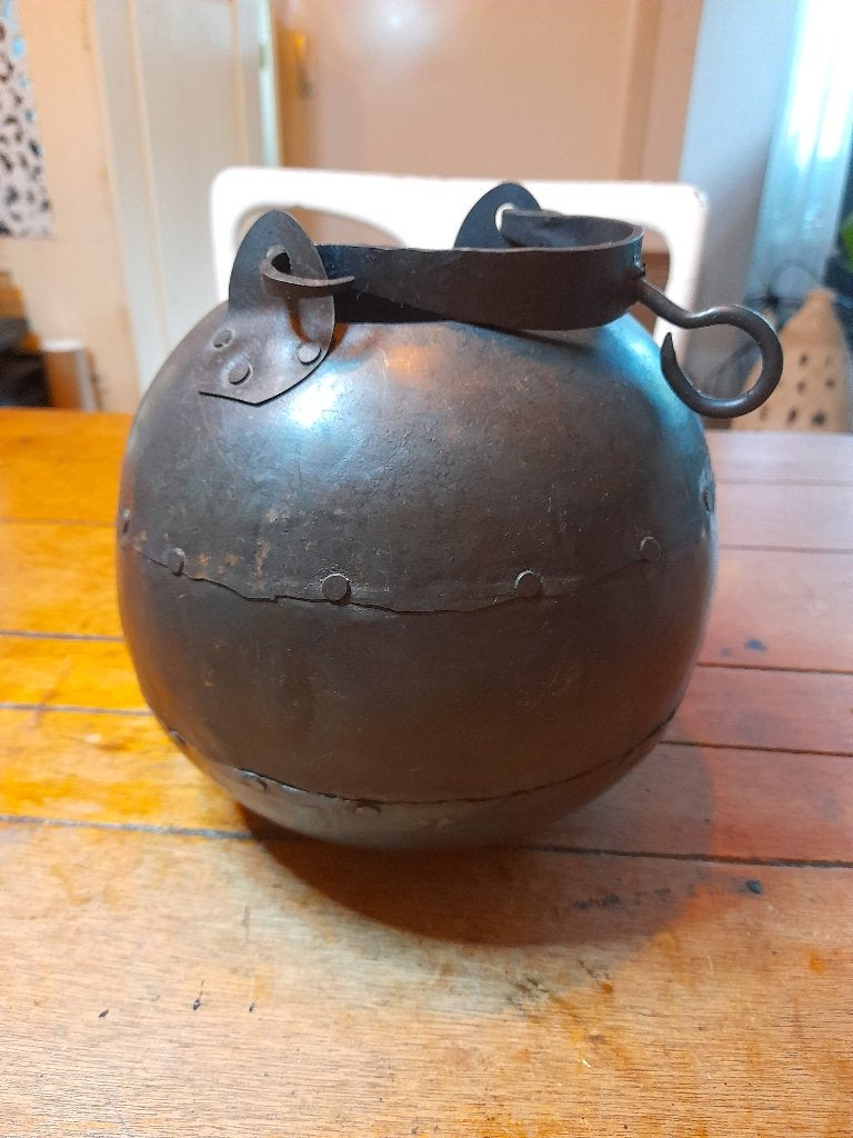 smeedijzeren kookpot of heksenketel, Ophalen of Verzenden