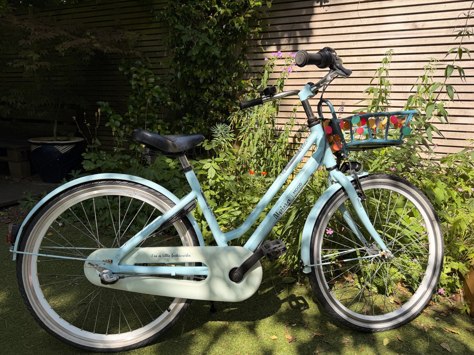 Alpina Mood Meisjesfiets 24 inch 3 versnellingen, Terugtraprem, Ophalen, 26 inch of meer, Handrem
